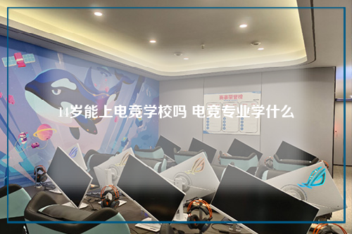 14岁能上电竞学校吗 电竞专业学什么